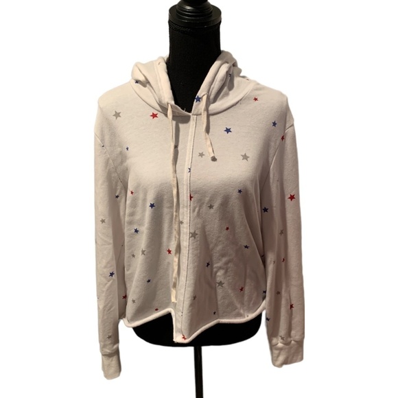 Alternative Apparel Pull Over Star Hoodie Small - Picture 1 of 6